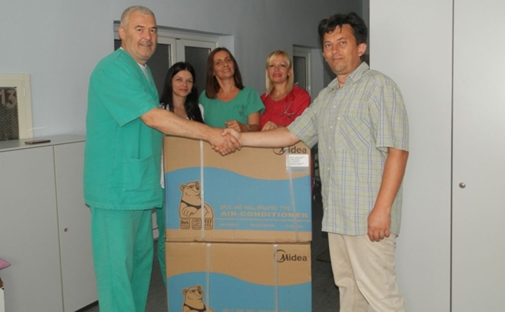 Porodilište u Prijepolju dobilo dve klime u akcji "Blic fondacije"