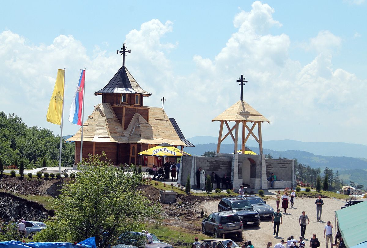 Црква Свете Тројице на Зборишту, украс Муртенице