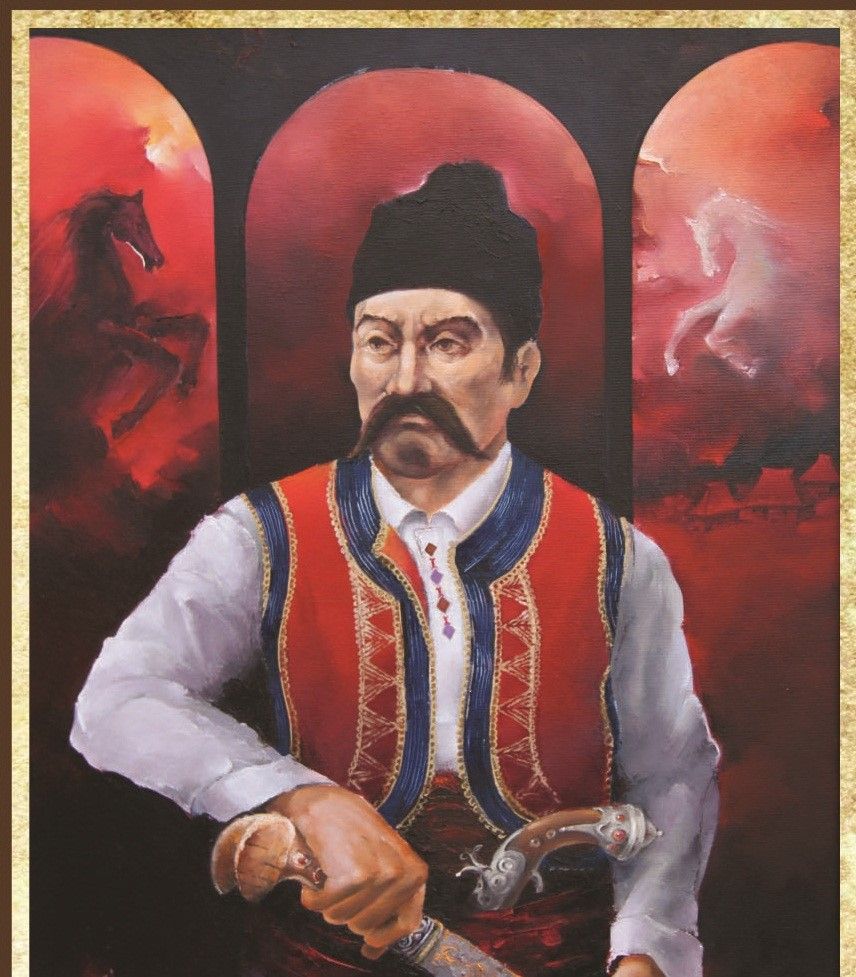 Сердар Мићић, слика Радомира Верговића из Ужица (Фото: Библиотека)