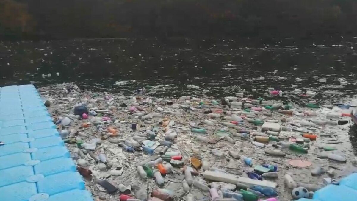 Отпад плови Лимом, фото:А.Ровчанин