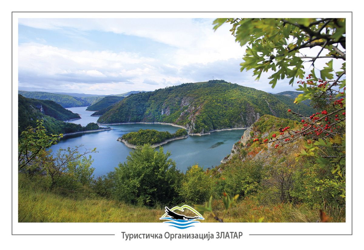 Царује дивљина  - поглед на Увачко језеро из Буковика (Фото: Станко Костић)