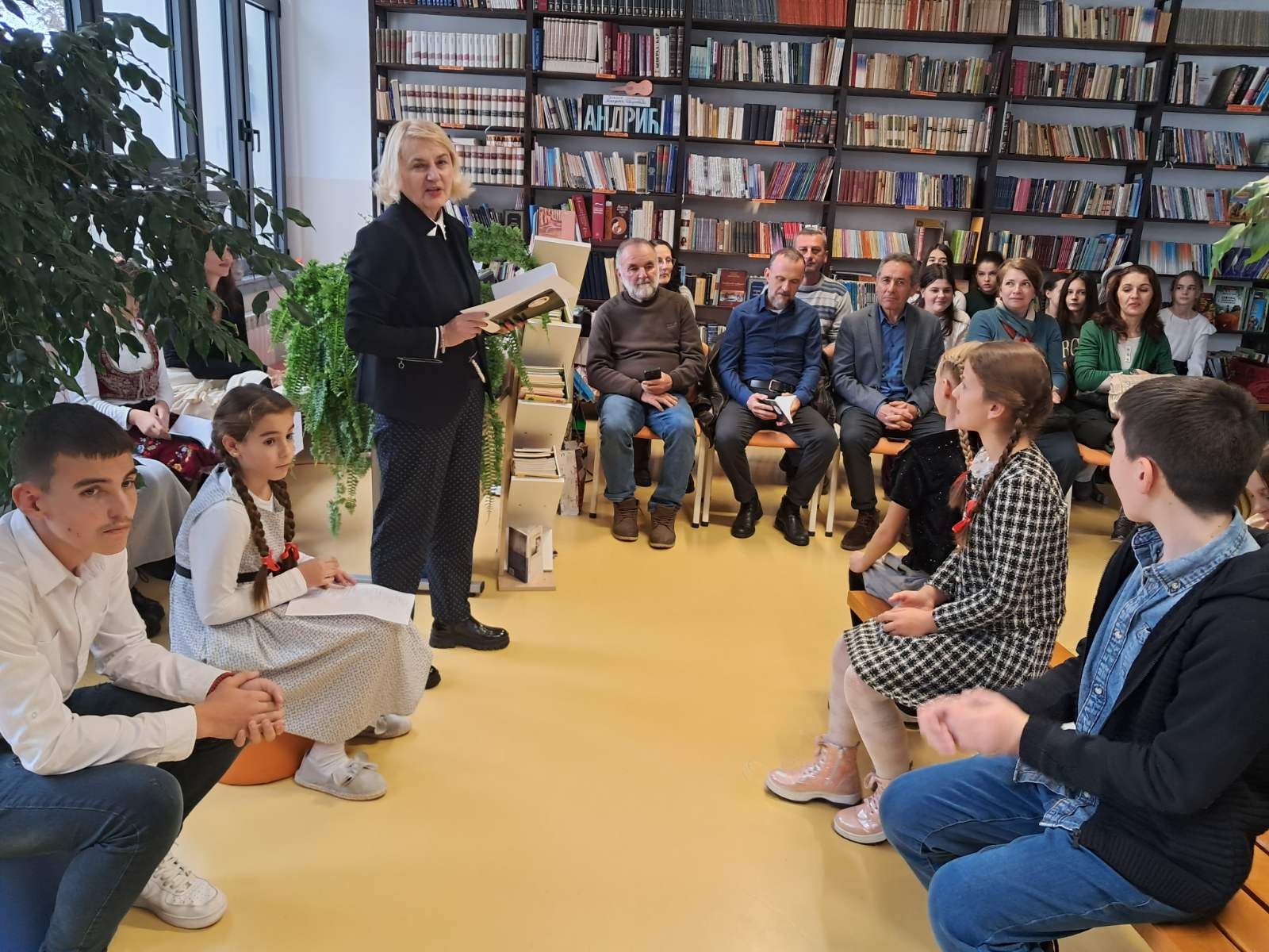 Дружење са песником - први јавни наступ за већину учесника