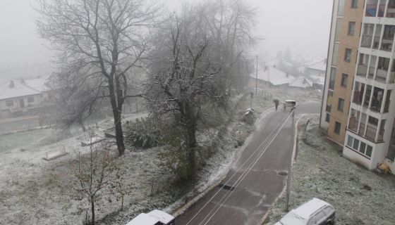 Sneg u Novoj Varoši