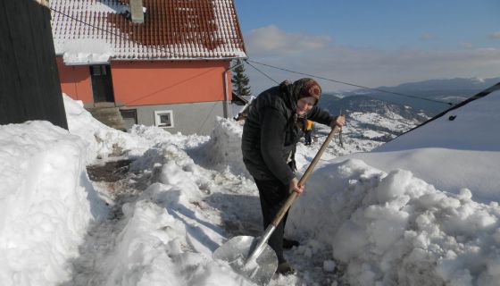 Rosa Vasiljevic iz Pravoseve cisti sneg