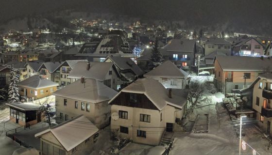 Nova Varoš prekrivena snegom