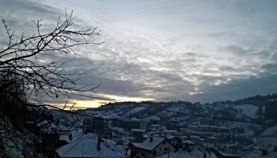 Nova Varoš prekrivena snegom (Zima 2016/2017)