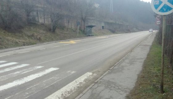 Пешачки прелаз где је С.М. оборена