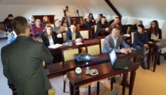 Златар - Детаљ са тренинга намењеног предузетницима