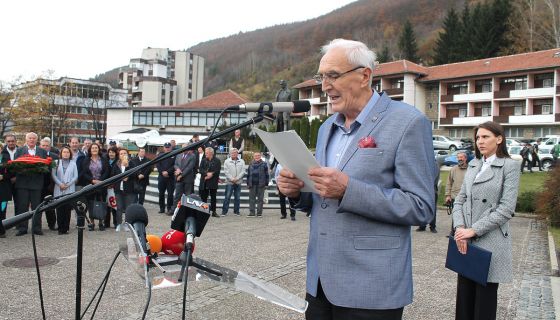 Опростите занавек што толико закаснисмо, ви нисте каснили на позив отаџбине – Радиша Филиповић (Фото Д. Гагричић)