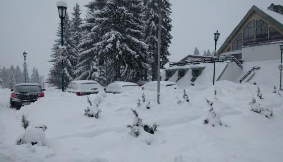 Златар под снегом (јануар 2019)