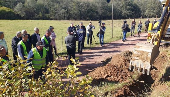 Радови се изводе од изворишта Трудовачко врело до Штиткова у дужини од 4 км, фото Рина А.Ровчанин