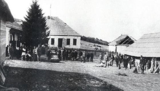 Карантин - Јаворске царинарнице 1912. године Фото из књиге "Ивањички албум"