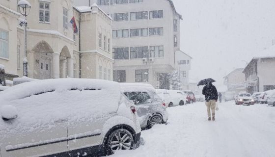 Фебруарски снег у Новој Вароши, фото: А.Ровчанин