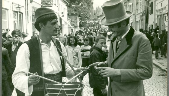Добошар – Најава Нушићијаде 1971. (Фото: ТО Ивањица)