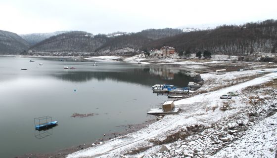 Златарско језеро – пуне га притоке и рад  ХЕ „Увац“ (Фото: Д. Гагричић