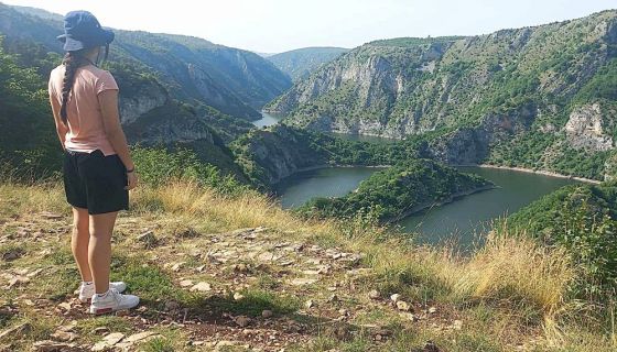 На Равном кршу изнад Увачког језера (Фото: Д. Ћировић)