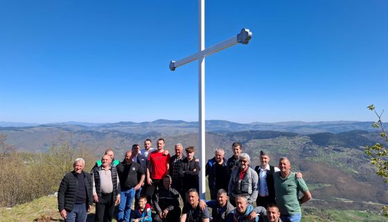 Симбол вере и духовног јединства на Оштрику (Фото: Р. Бралушић)