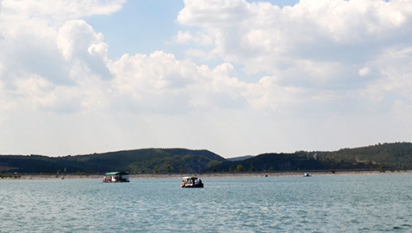 Panorama Zlatarskog jezera